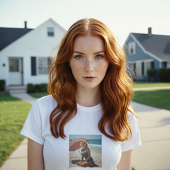 1950s Pin-Up Model T-Shirt