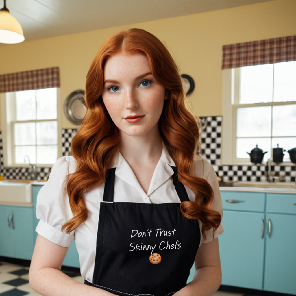 Don’t Trust Skinny Chefs Organic cotton apron