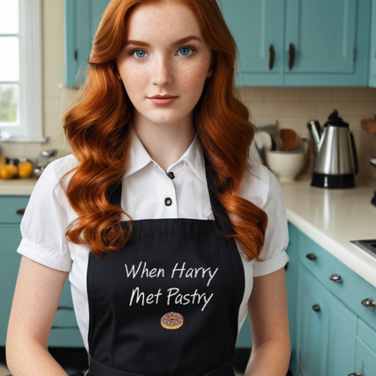 When Harry Met Pastry Organic cotton apron