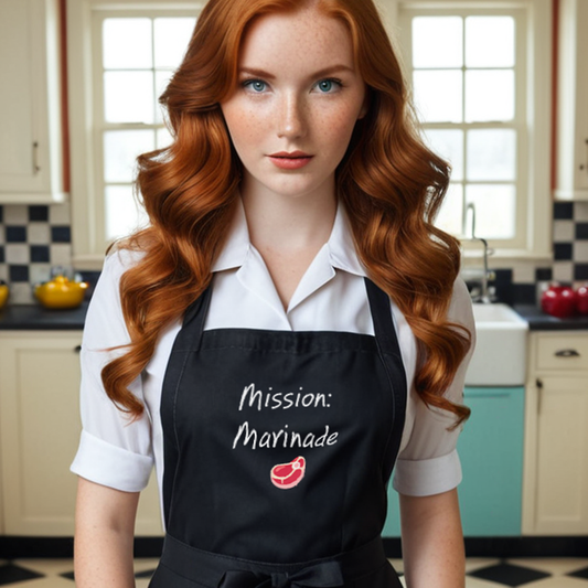 Mission: Marinade Organic cotton apron