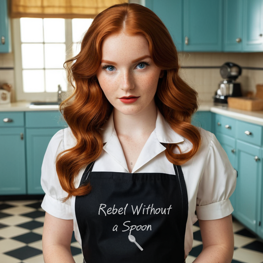 Rebel Without a Spoon Organic cotton apron