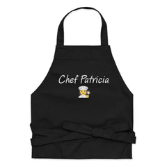 Chef Patricia Personalized Organic Cotton Apron 👩‍🍳