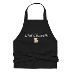 Chef Elizabeth Personalized Organic Cotton Apron 👩‍🍳