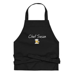 Chef Susan Personalized Organic Cotton Apron 👩‍🍳