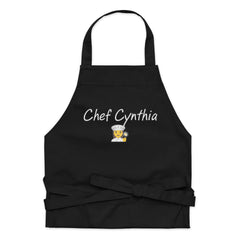 Chef Cynthia Personalized Organic Cotton Apron 👩‍🍳