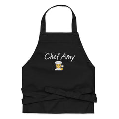 Chef Amy Personalized Organic Cotton Apron 👩‍🍳