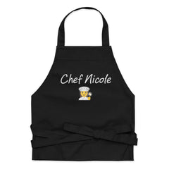 Chef Nicole Personalized Organic Cotton Apron 👩‍🍳