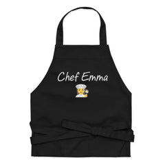 Chef Emma Personalized Organic Cotton Apron 👩‍🍳