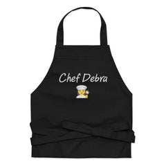 Chef Debra Personalized Organic Cotton Apron 👩‍🍳