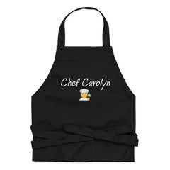 Chef Carolyn Personalized Organic Cotton Apron 👩‍🍳