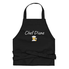 Chef Diane Personalized Organic Cotton Apron 👩‍🍳