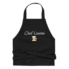 Chef Lauren Personalized Organic Cotton Apron 👩‍🍳