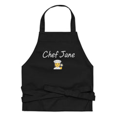 Chef Jane Personalized Organic Cotton Apron 👩‍🍳